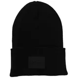 Hugo Beanie aus reiner Baumwolle Modell 'XEVON_B', Black, 1
