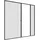 WINDHAGER Fliegengitter Balkontür EXPERT 240 x 240 cm Anthrazit