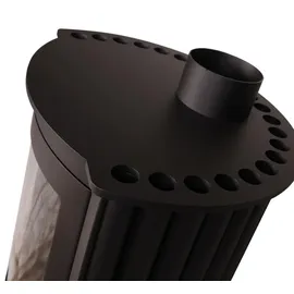 HS Flamingo Masterflamme Piccolo I Stahl Schwarz