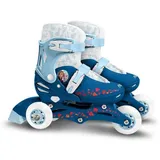 STAMP - ROLLERS INLINES / TRISKATES Einstellbar 2 in 1 - Sizes 27-30 - FROZEN 2, Blau