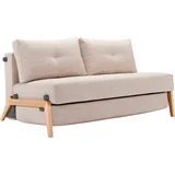 Innovation Living Schlafsofa Polyester 2-Sitzer Beige