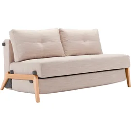 Innovation Living Schlafsofa Polyester 2-Sitzer Beige