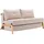 Innovation Living Schlafsofa Polyester 2-Sitzer Beige