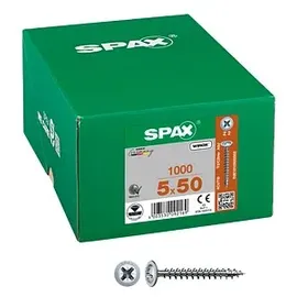 SPAX Rückwandschraube Kreuzschlitz Z2 5 x 50 mm 1000 Stück