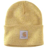 Carhartt Beanie Rippstrickmütze, Unisex gelb