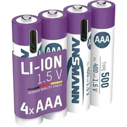 Ansmann Akkuzelle 1,5V 400 mAh