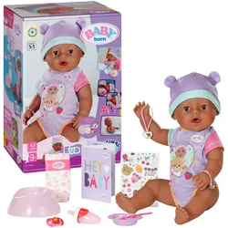 Zapf Creation BABY BORN Puppe Eva 43cm, mehrfarbig