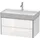 Duravit XSquare Waschtischunterschrank, 2 Schubkästen, Betongrau matt