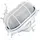 ADAKAT Aluminium Kellerleuchte E27 IP54 1er Set weiß