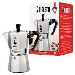 Bialetti Moka Express Mocha Pot Kaffeekanne - Für gasflamme/elektrischen ofen - Zur Zubereitung
