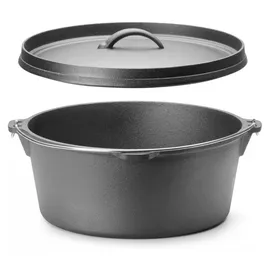 HENDI Gusseisentopf 7,2L 31 cm rund