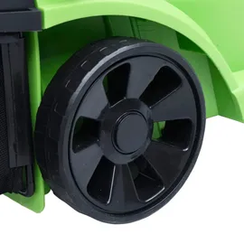 vidaXL Akku-Rasenmäher 37 cm inkl. 2 x 2,0 Ah