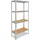 shelfplaza HOME 180x120x45 cm Schwerlastregal in verzinkt mit 4 Böden und 175 kg Traglast pro Boden