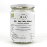 Sala Kokosöl 100% reines Kokos Massage Öl kaltgepresst bio 500 ml Glas