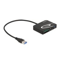 DeLock Card Reader für XQD/SD/Micro SD + USB Typ-A