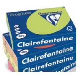 Clairefontaine Clairalfa, Kopierpapier, Universal-Papier Troph‚e, A4, 120 g/qm, mandarine