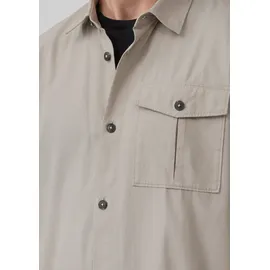 s.Oliver Softes Overshirt im Relaxed Fit mit Eingrifftaschen - beige - L