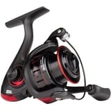 Abu Garcia Cardinal X Spinnrolle - Spinnangelrolle für Raubfischangeln - Forelle, Barsch, Hecht, Lachs, Black/Red, 4000