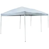 Ondis24 Faltpavillon Faltzelt 6x3m Pavillon Partyzelt grau inkl. Tragetasche & Heringe (Rechteckig)