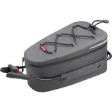 KLICKfix Satteltasche Contour Waterproof grau