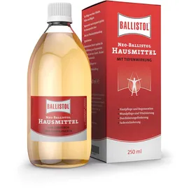 Ballistol 26210 NEO-BALLISTOL Hausmittel 250ml – Massageöl zum Einreiben, Einmassieren –Wundbehandlung, Desinfizierend
