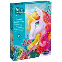 Sentosphère Strasssteinbild Einhorn Kreativset