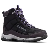 Columbia Firecamp Boot wasserdichte Schneestiefel für Damen, Schwarz (Black Plum Purple), 38 EU, 38 EU