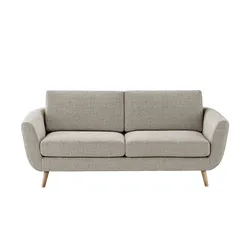 SOHO Sofa  Smilla , beige , Maße (cm): B: 197 H: 85 T: 93