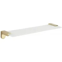 Mexen Lea hängendes Glasregal, gold - 7026037-50