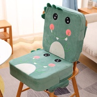 IIQI Sitzerhöhung Baby Tragbar Sitzkissen Cartoon Design für Kinder, Bequemes Schwammpad, geeignet für kleine Kinder zu essen. (A)