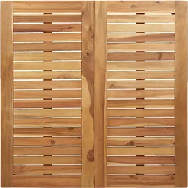 vidaXL Gartentisch 90 x 90 x 74,5 cm Braun