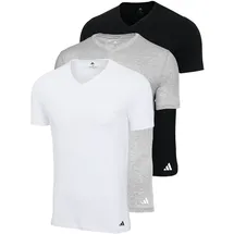 adidas V-Neck Shirt mehrfarbig M