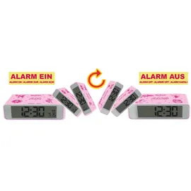 Scout Digi Clock 280001025 pink