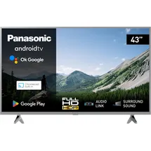 Panasonic TX-43MSW504S 43" LED Full HD Android TV silber MSW504