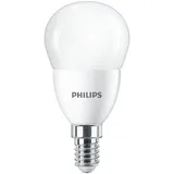 Philips LED-Lampe Mini-ball 7W/827 (60W) Frosted E14