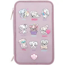 DEPESCHE TOPModel 3-Fach Federtasche LED Hunde Stimmungsbarometer