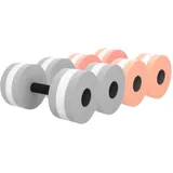 Yardwe 4 Stück wasserschwimmende hantel schwimmende Langhantel Schaumstoff-Hantel Hanteln Trainingsgeräte Geräte für Wassergymnastik Hand Unterhaltung Hantel-Set Fitness