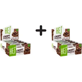 HEJ Natural Crispy Protein Crunchy Brownie Riegel 12 x 45 g