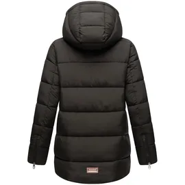 Navahoo Winterjacke Wattewölkchen braun / schwarz / weiß M
