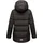 Navahoo Winterjacke Wattewölkchen braun / schwarz / weiß M