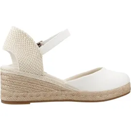 Tommy Hilfiger Mid Wedge Espad Closed Toe Damen Ecru 39
