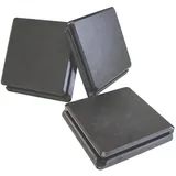 skaza Exceeding Expectations Terrassenplatte Decking Tiles, Anthrazit, Terrassenfliesen Klicksystem 30x30 Außen Rutschfest 1000kg Tragkraft grau