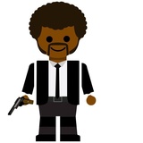 wall-art Wandtattoo »Pulp Fiction Jules Winnfield«, (1 St.), selbstklebend, entfernbar, bunt