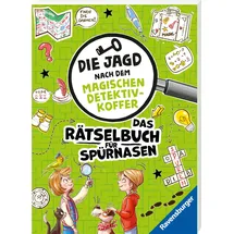 Ravensburger Die Jagd nach dem magischen Detektivkoffer: Das Rätselbuch für Spürnasen