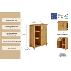 Home Affaire Vili Badkommode 60 x 75 x 30 cm Beige