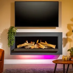 Kalfire E-65 mit Design Frame - mit LED-Beleuchtung