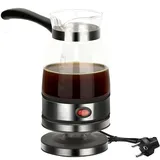 Elektrische Türkische Kaffeemaschine: 500ml Türkischer Kaffeekocher Turkish Coffee Pot Elektrische Türkische Kaffeekanne Teekanne Espressokocher Camping Kaffeekocher Mokkakanne Turkish Coffee Maker