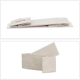 Relaxdays Regalsystem 76 x 20 x 48 cm Beige