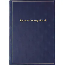 rido/idé Reservierungsbuch A4 Kunststoff Dunkelblau 2 St.