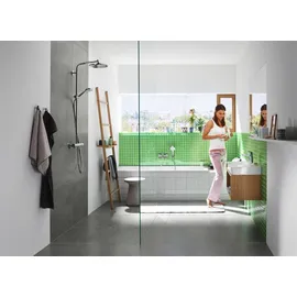 Hansgrohe Crometta S Showerpipe 240 1jet mit Thermostat chrom 27267000